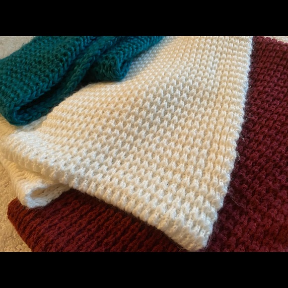 Lot De 3 Foulards Infinis Pour Enfants - Écharpes Col Rond - Neufs Sans étiquettes - Multi-couleurs